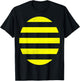Bee Shirt Adult Men Women Kids Bumblebee Costume T-Shirt - T-Shirt | Black