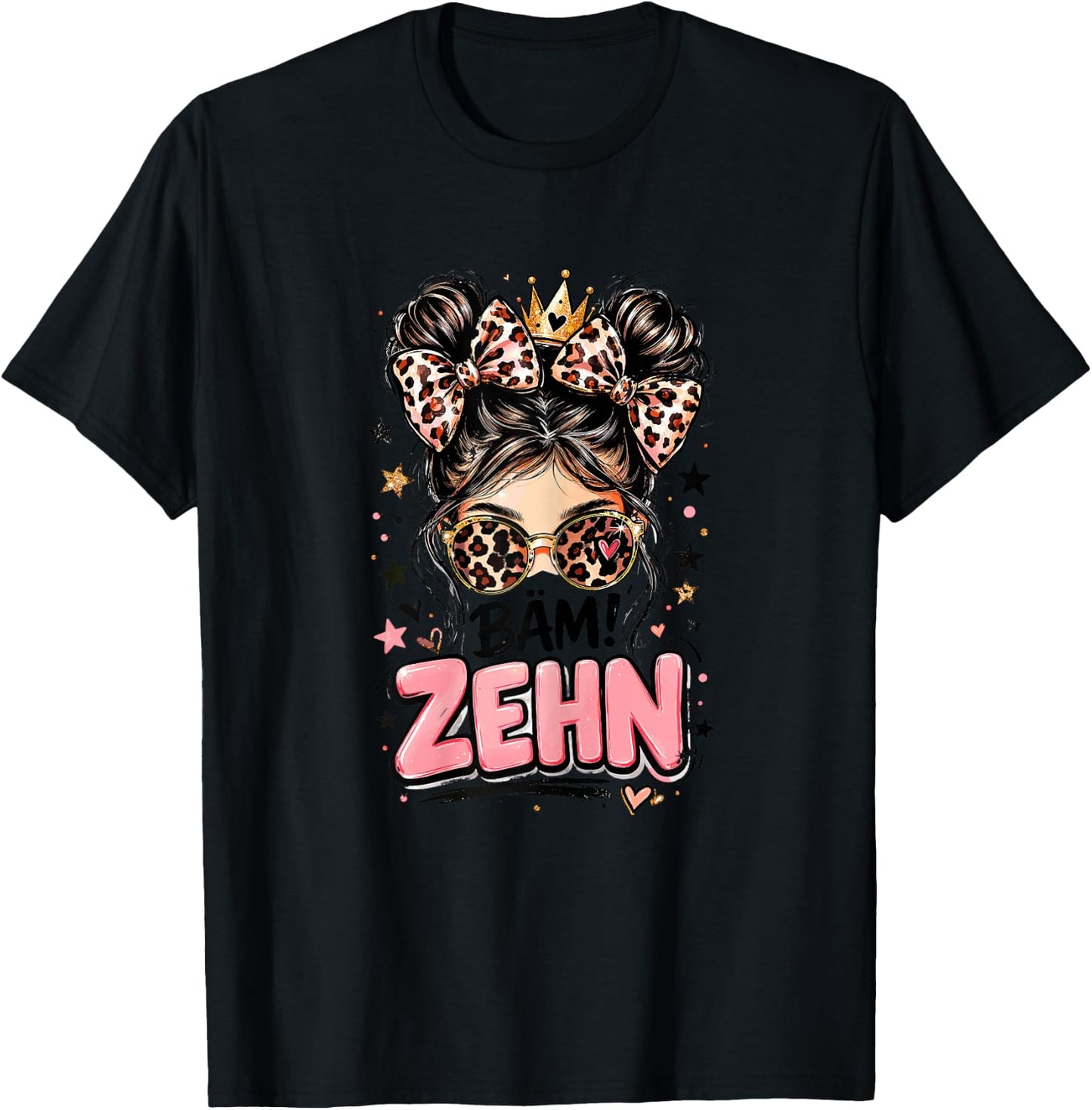 10. Geburtstag Mädchen 10 Jahre 2016 Lustig Geschenk T-Shirt - T-Shirt | Black