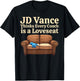 FUNNY JD Vance Thinks Every Couch Is A Loveseat Joke Meme T-Shirt - T-Shirt | Black