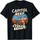 Capitol Reef National Park Utah Souvenir T-Shirt - T-Shirt | Black