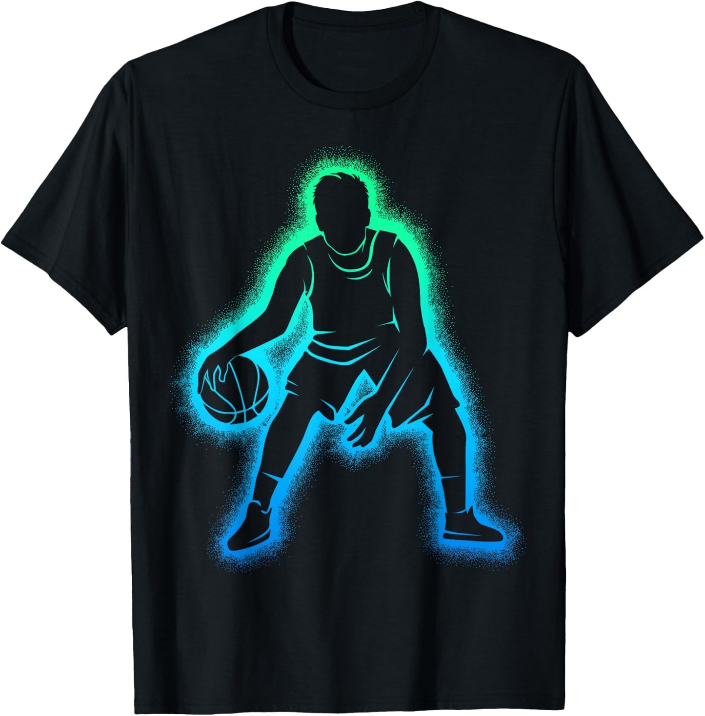 Basketball Basketballer Kinder Jungen Herren T-Shirt - T-Shirt | Black
