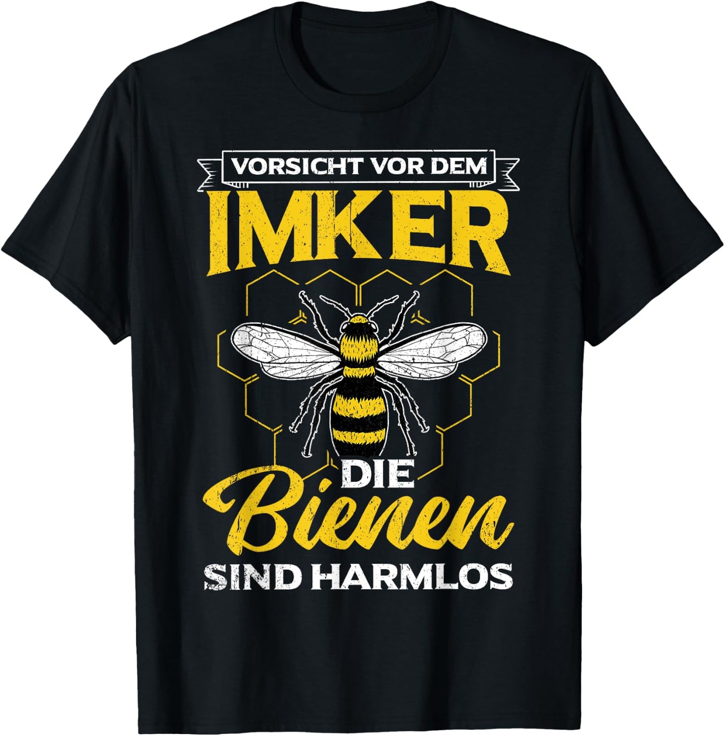 Bienen Fan Bienenboss Hobbyimker Bienenliebhaber Imker T-Shirt - T-Shirt | Black