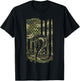 Snake Graphic Design - Python Snake Owner USA Flag 4th July T-Shirt - T-Shirt | Black