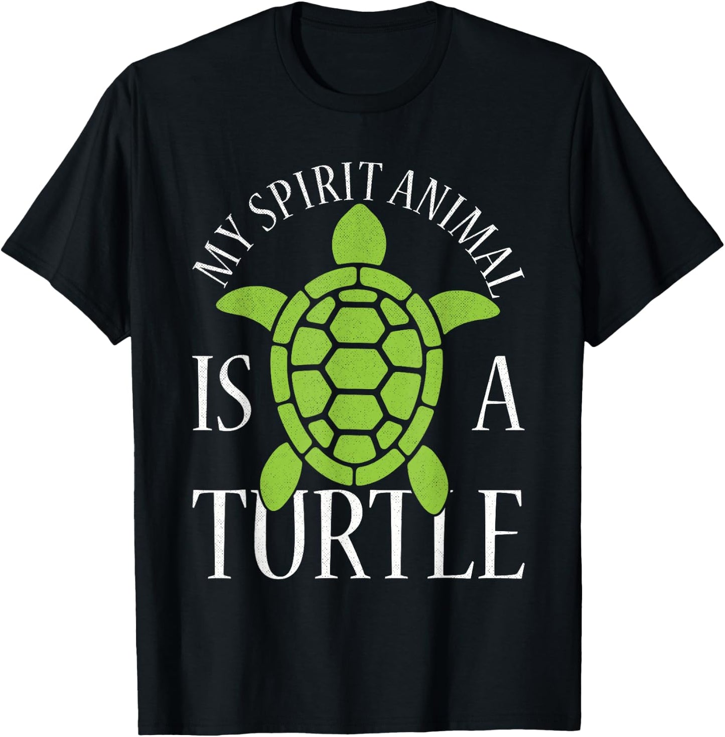My Spirit Animal Is A Turtle T-Shirt - T-Shirt | Black
