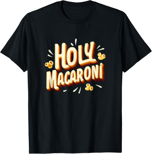 Funny Holy Macaroni Speech Costume T-Shirt - T-Shirt | Black