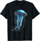 Jellyfish Sea Mammal Sea Ocean Animal Artwork , black T-Shirt - T-Shirt | Black