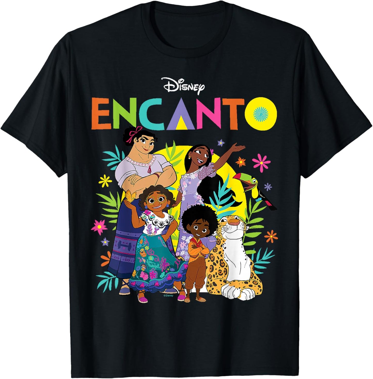 Encanto - Kids Luisa Maribel Antonio Isabel T-Shirt - T-Shirt | Black