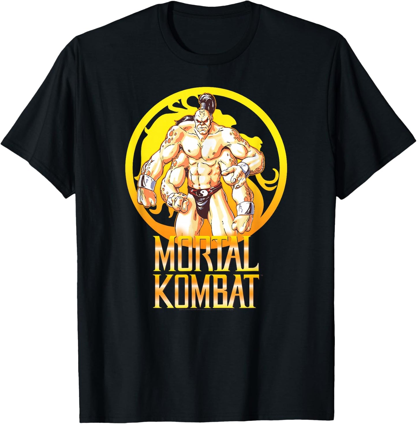 Mortal Kombat Klassic Goro T-Shirt - T-Shirt | Black