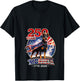 Women's 250 Years of Freedom Doberman Pinscher Dog 1776-2026 4th of V-Neck T-Shirt - T-Shirt | Black