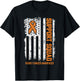 Kidney Cancer Support Squad Family Kidney Cancer Awareness T-Shirt - T-Shirt | Black