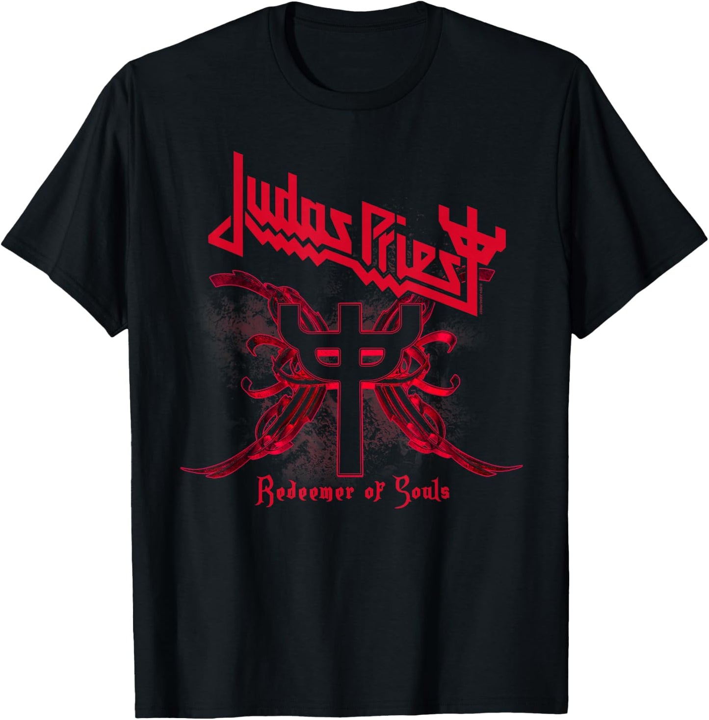 Judas Priest – Fork Logo Tracklist , Black, S T-Shirt - T-Shirt | Black