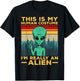 Alien Costume Alien This Is My Human Costume Alien , black T-Shirt - T-Shirt | Black