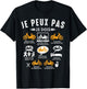 I Can I Must Moped Mob Mob Moped Humor , Black, S T-Shirt - T-Shirt | Black