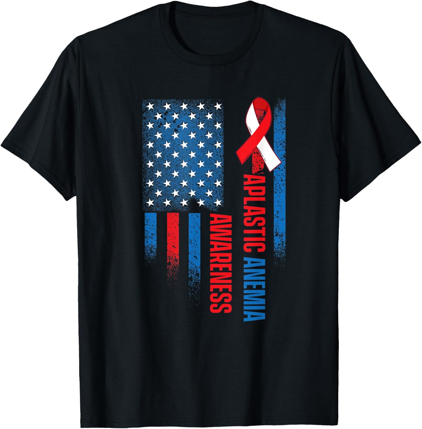 Aplastic Anemia Survivor Anemic Warrior T-Shirt - T-Shirt | Black