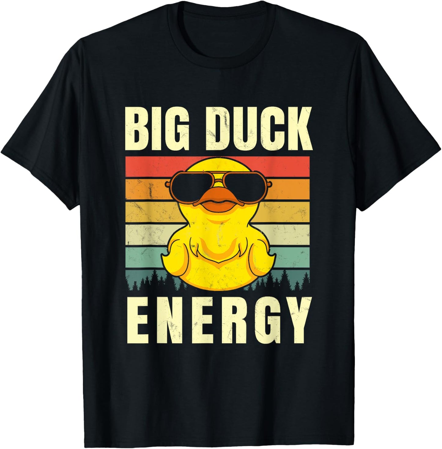 Duck Gifts Men Quack Quakin Youth Rubber Ducky T-Shirt - T-Shirt | Black