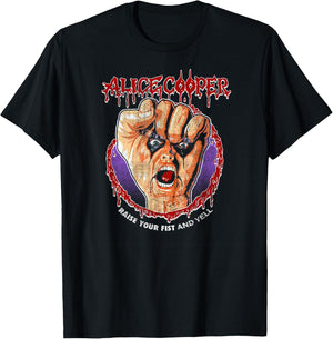 Alice Cooper – Raise Your Fist Vignette , Black, S T-Shirt - T-Shirt | Black