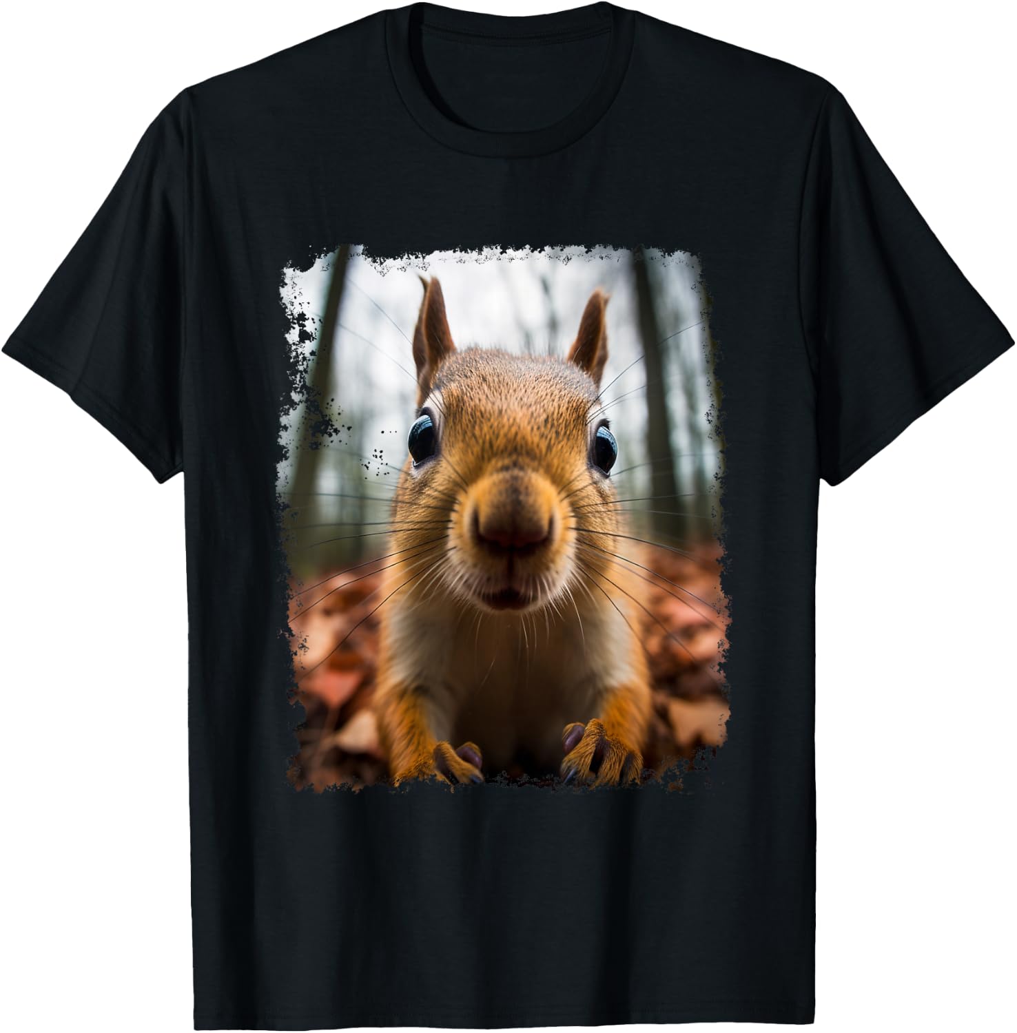 A Squirrel T-Shirt - T-Shirt | Black