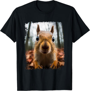 A Squirrel T-Shirt - T-Shirt | Black