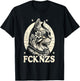 FCK NZS Cute Cat , black T-Shirt - T-Shirt | Black