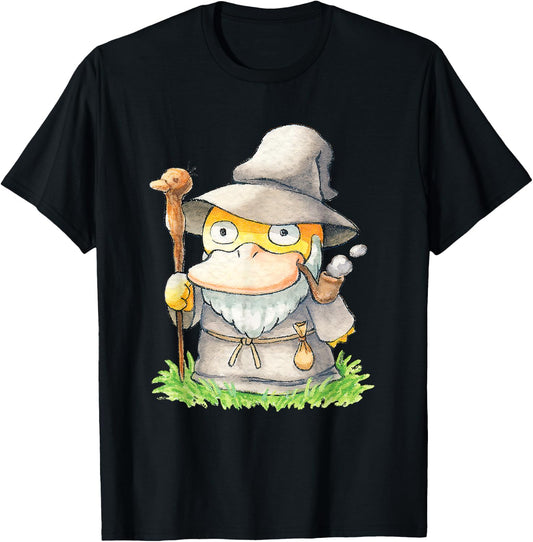 Ganduck the Grey Shirt Funny Ganduck the Grey T-Shirt - T-Shirt | Black