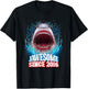9th Birthday Jawesome Since 2016 Shark 9 Years Old T-Shirt - T-Shirt | Black