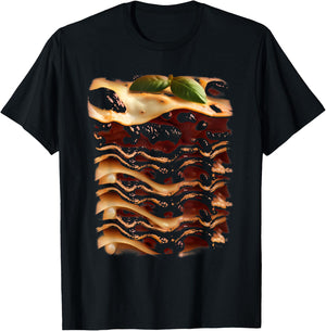 Lasagne Halloween Costume , red T-Shirt - T-Shirt | Black