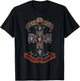 Guns 'n' Roses Appetite for Destruction Rock Music Band , black T-Shirt - T-Shirt | Black