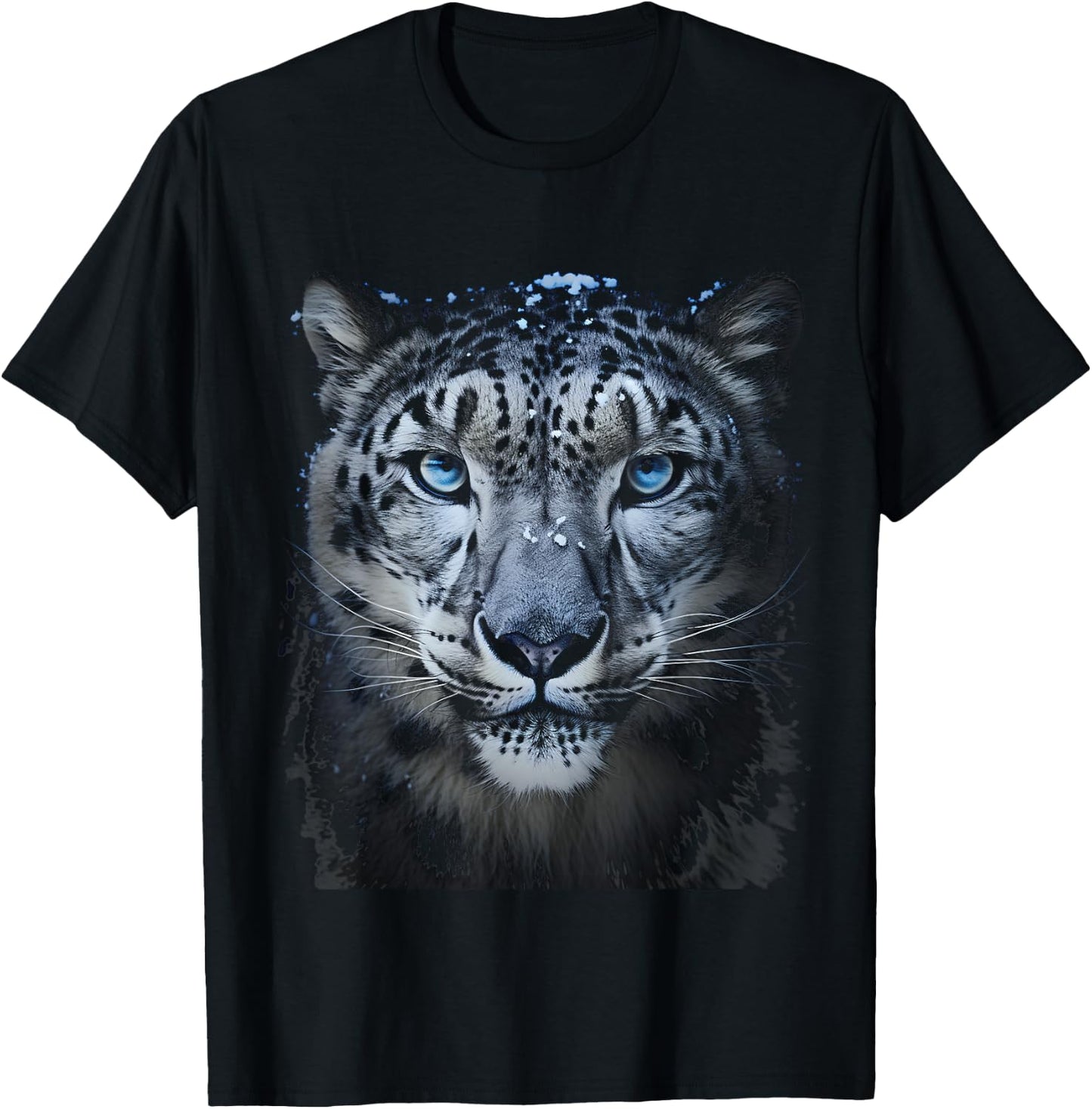 Leopard Animal for Cheetah Tiger Leopard Face Lion fans Cat T-Shirt - T-Shirt | Black