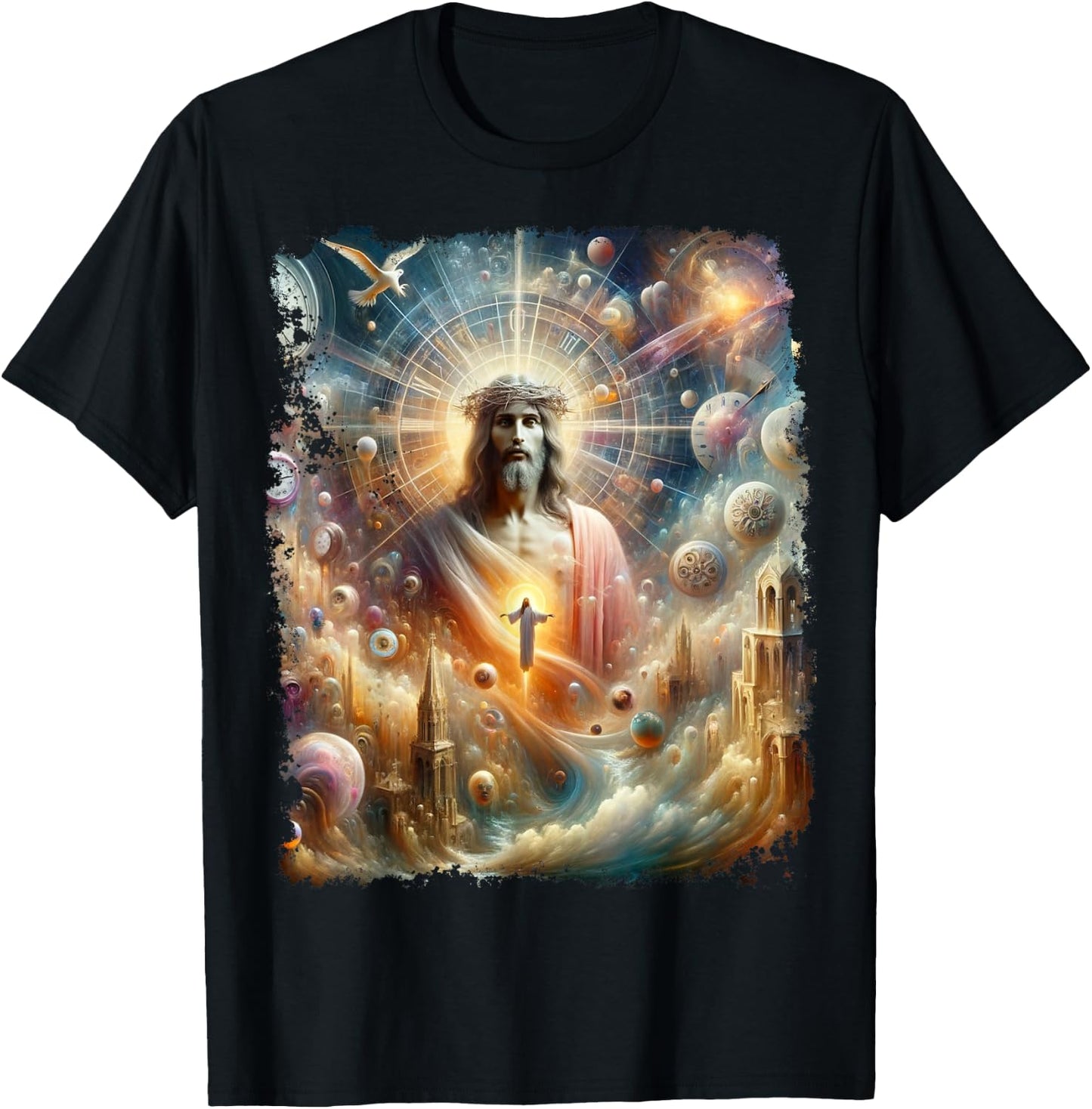 Jesus Christ Christian T-Shirt - T-Shirt | Black