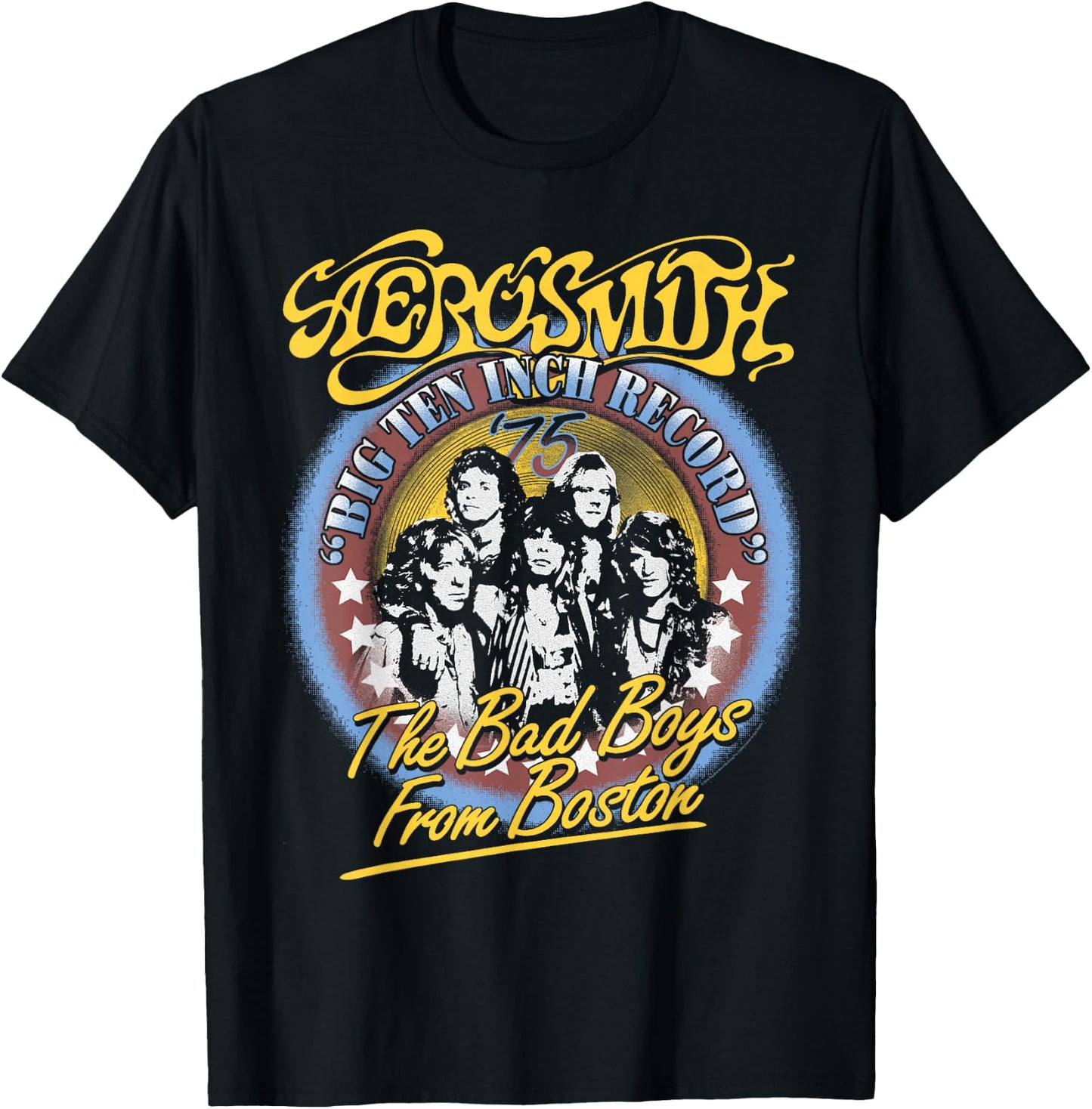 Aerosmith - The Bad Boys From Boston T-Shirt - T-Shirt | Black