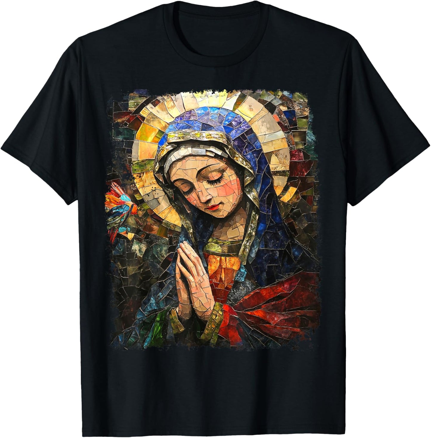 The Virgin Mary Catholic Church T-Shirt - T-Shirt | Black