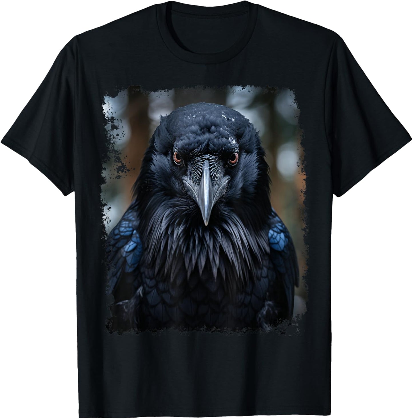 A Crow Raven T-Shirt - T-Shirt | Black