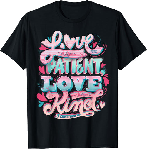 Love Patient Kind 1 Corinthians 13:4 Loving Marriage Bible