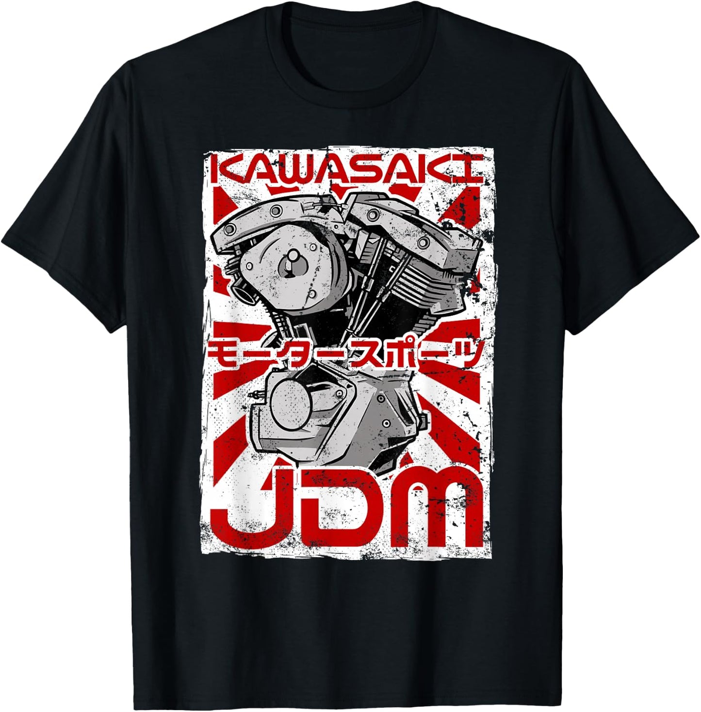 Kawasaki City 90s Retro Japan Aesthetics 80s Kawasaki , black T-Shirt - T-Shirt | Black
