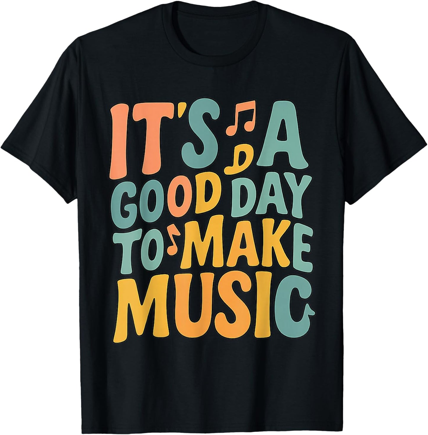 Cute for Family Music Lover Matching Party or Trip T-Shirt - T-Shirt | Black
