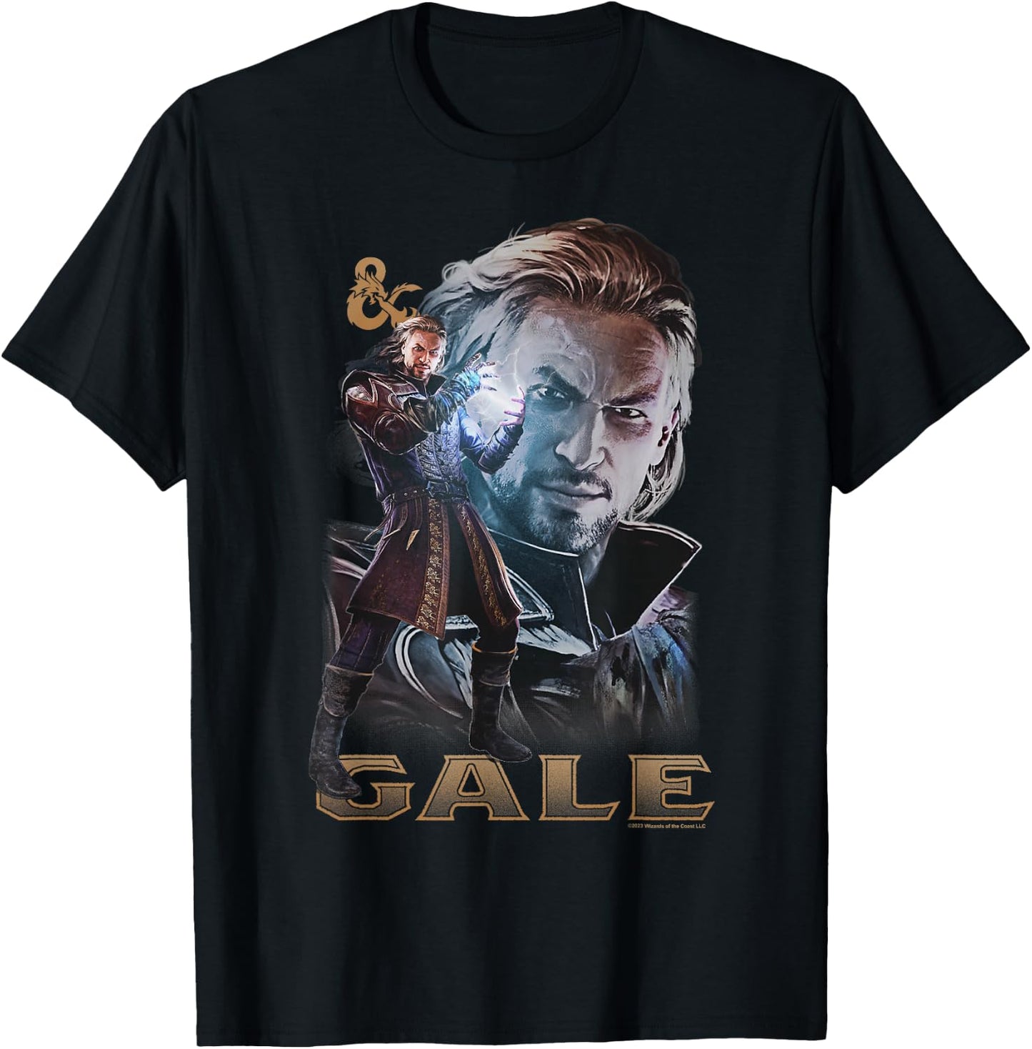 Dungeons & Dragons Baldur's Gate III Gale Weave Wizard T-Shirt - T-Shirt | Black