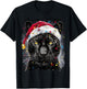 Xmas Panther Black Christmas T-Shirt - T-Shirt | Black