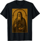 Icône catholique de Saint Antoine abbé T-Shirt - T-Shirt | Black