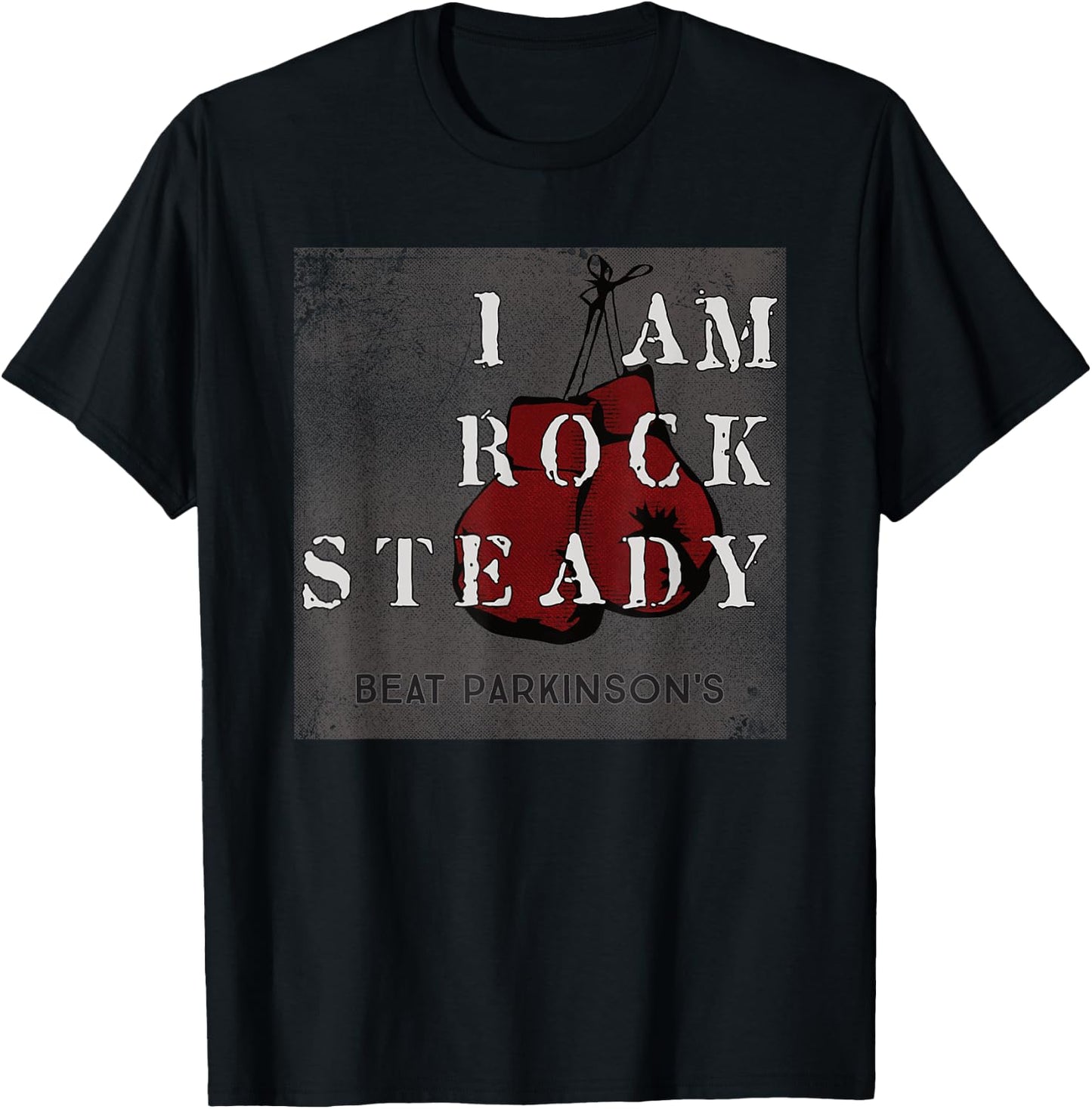Rock Steady Boxing Parkinson's T-Shirt - T-Shirt | Black