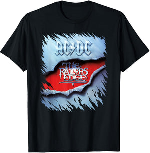 AC/DC The Razor's Edge Album Cover, Black, S T-Shirt - T-Shirt | Black
