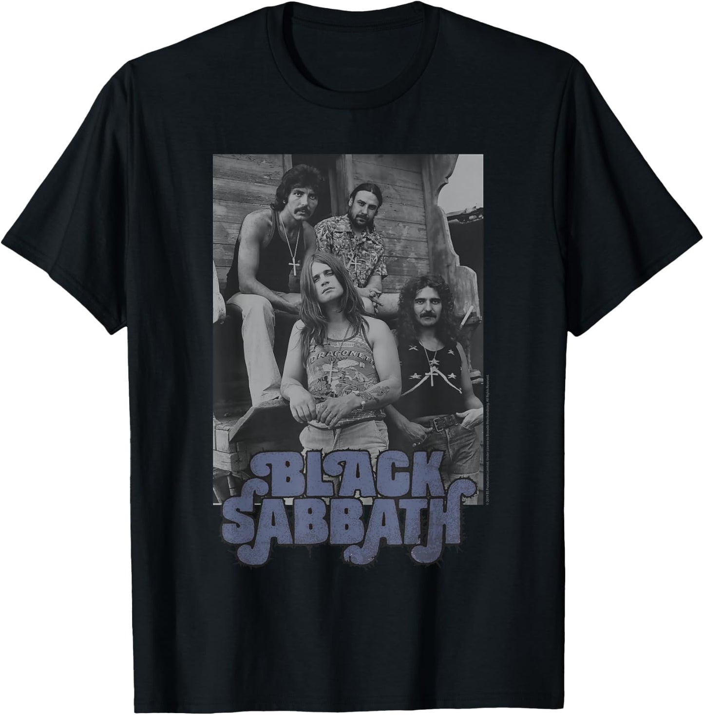 Black Sabbath Retro Photo T-Shirt - T-Shirt | Black