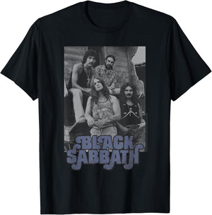 Black Sabbath Retro Photo T-Shirt - T-Shirt | Black