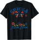 Chicka Boom Boom Patriotic Chicken 4th of July USA - On Back T-Shirt - T-Shirt | Black