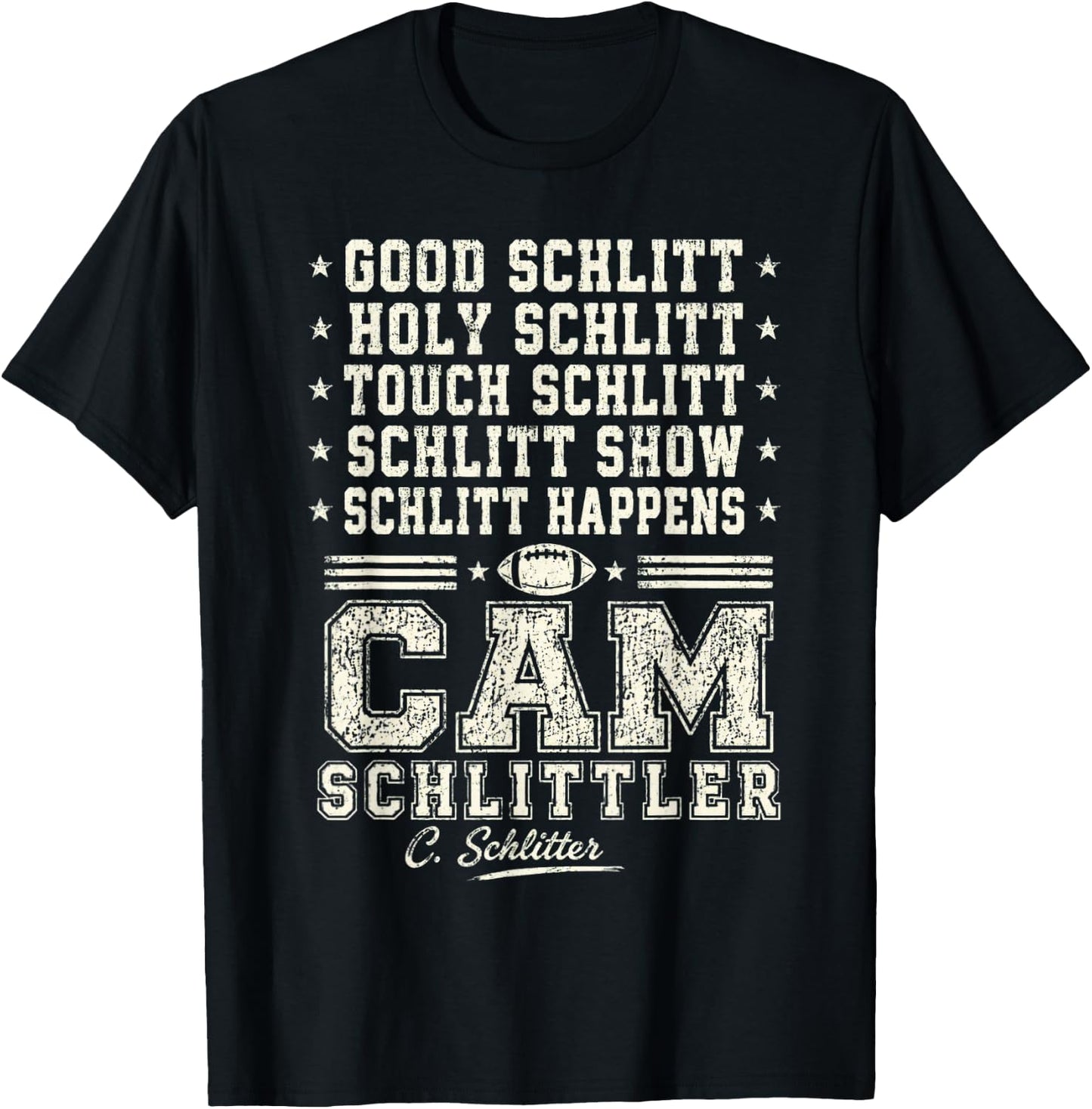 Good Schlitt Holy Schlitt Cam Schlittler Baseball Sarcastic T-Shirt - T-Shirt | Black