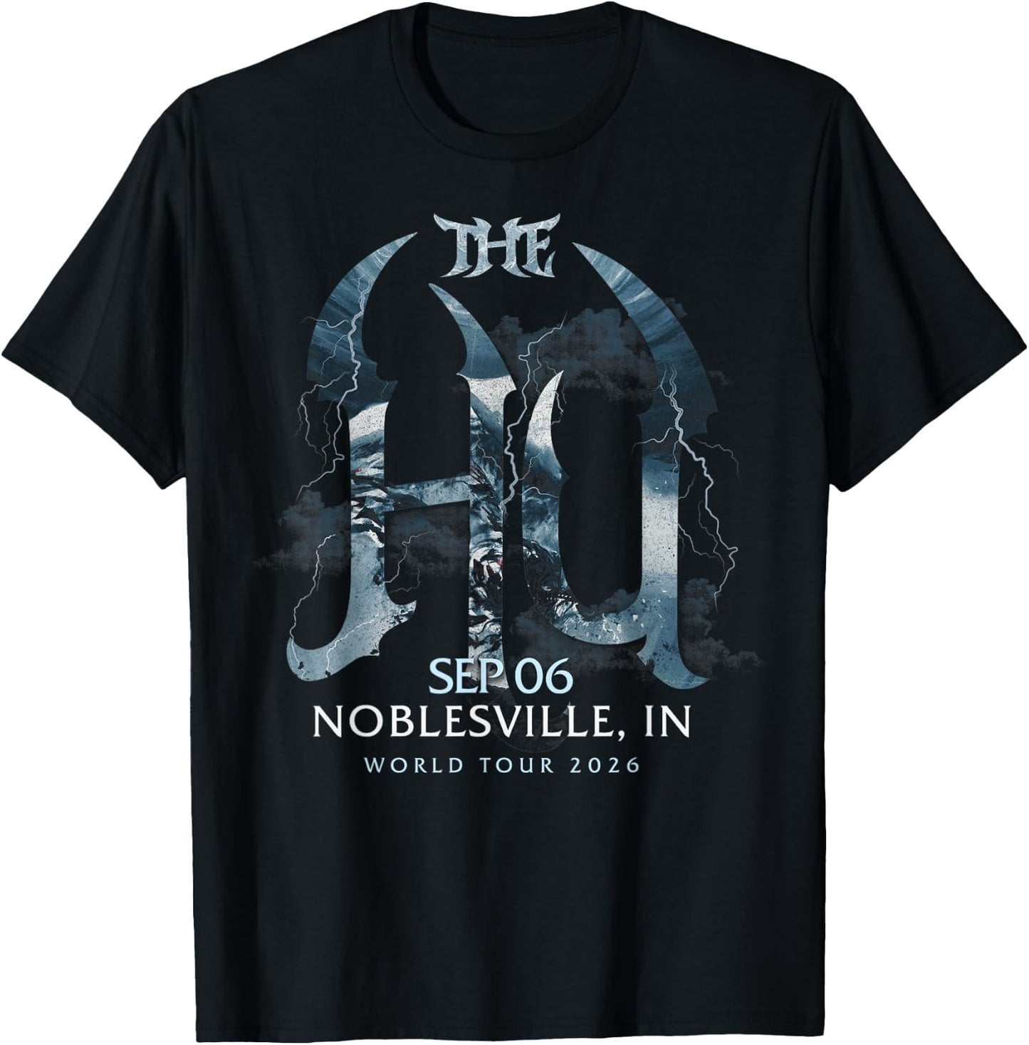 The Hu Warrior Chant Noblesville T-Shirt - T-Shirt | Black