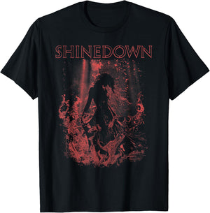 Shinedown Devil Lyric T-Shirt - T-Shirt | Black
