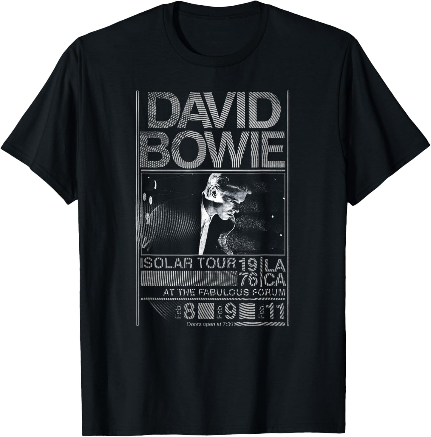 David Bowie - Isolar Tour T-Shirt - T-Shirt | Black