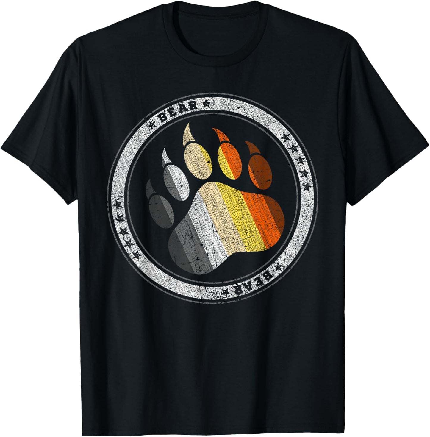 Bärentatze, Bear Community, Bär Gemeinschaft Gay Pride Bear T-Shirt - T-Shirt | Black