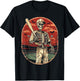 Spooky Creepy Vintage Baseball Skeleton Halloween Men Boys T-Shirt - T-Shirt | Black