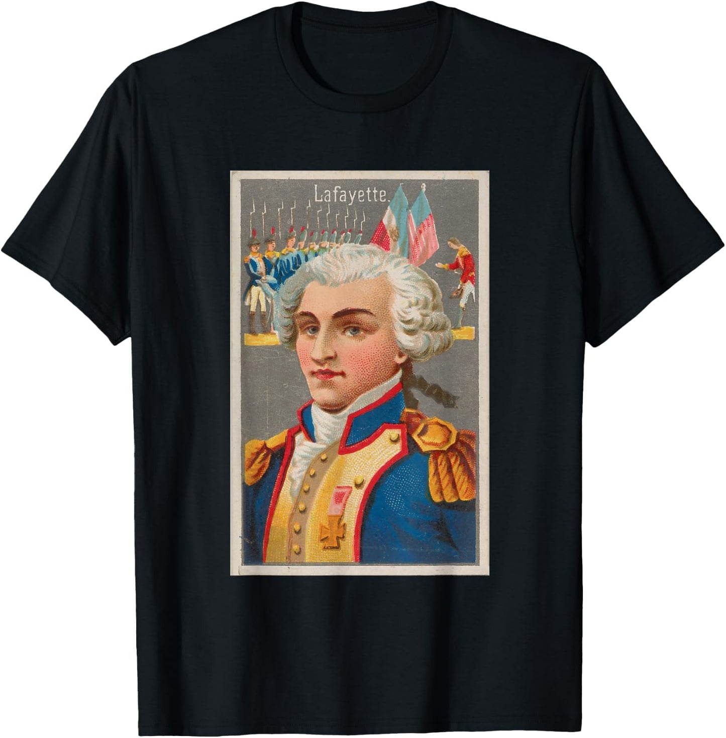 Marquis de Lafayette T Shirt T-Shirt - T-Shirt | Black